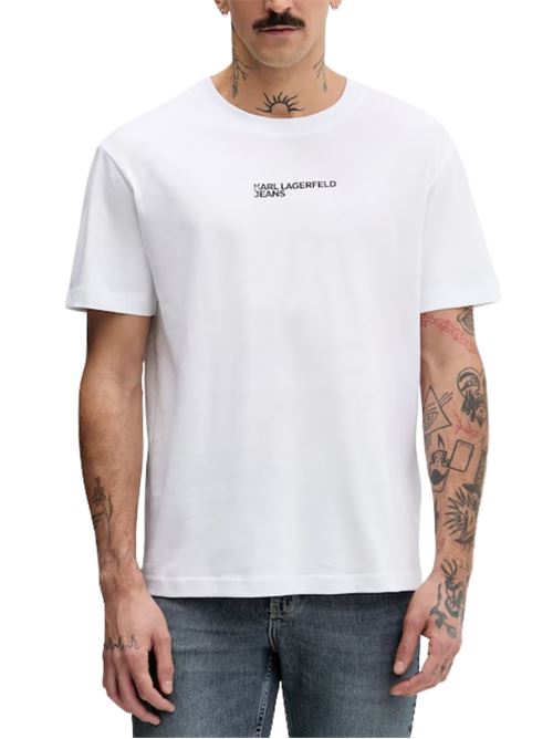 T-shirt regular fit stampa letters Karl Lagerfeld jeans | B1M17067100